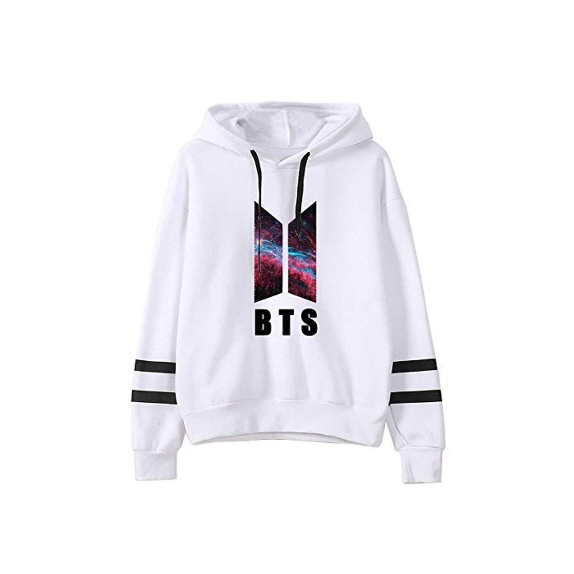 Moda Sudaderas con Capucha para Mujer KPOP Bangtan Boys BTS Hoodie Love Yourself Unisex Casual Jumper Sudadera de Cuello Alto