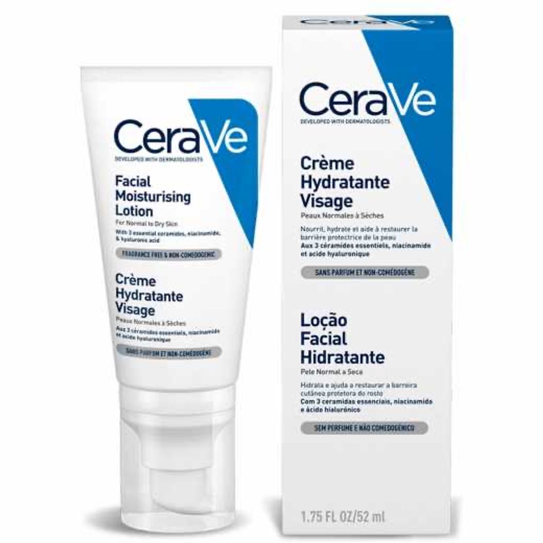 Productos Loção Hidratante Facial CeraVe com 52ml