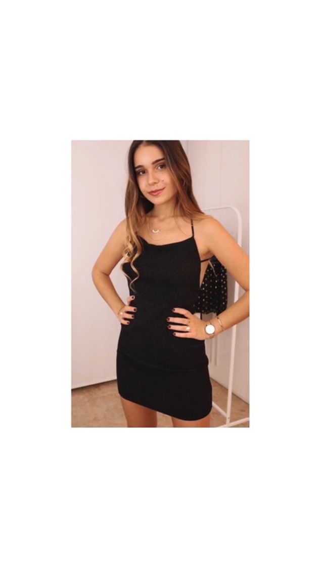 Products Vestido glitter negro