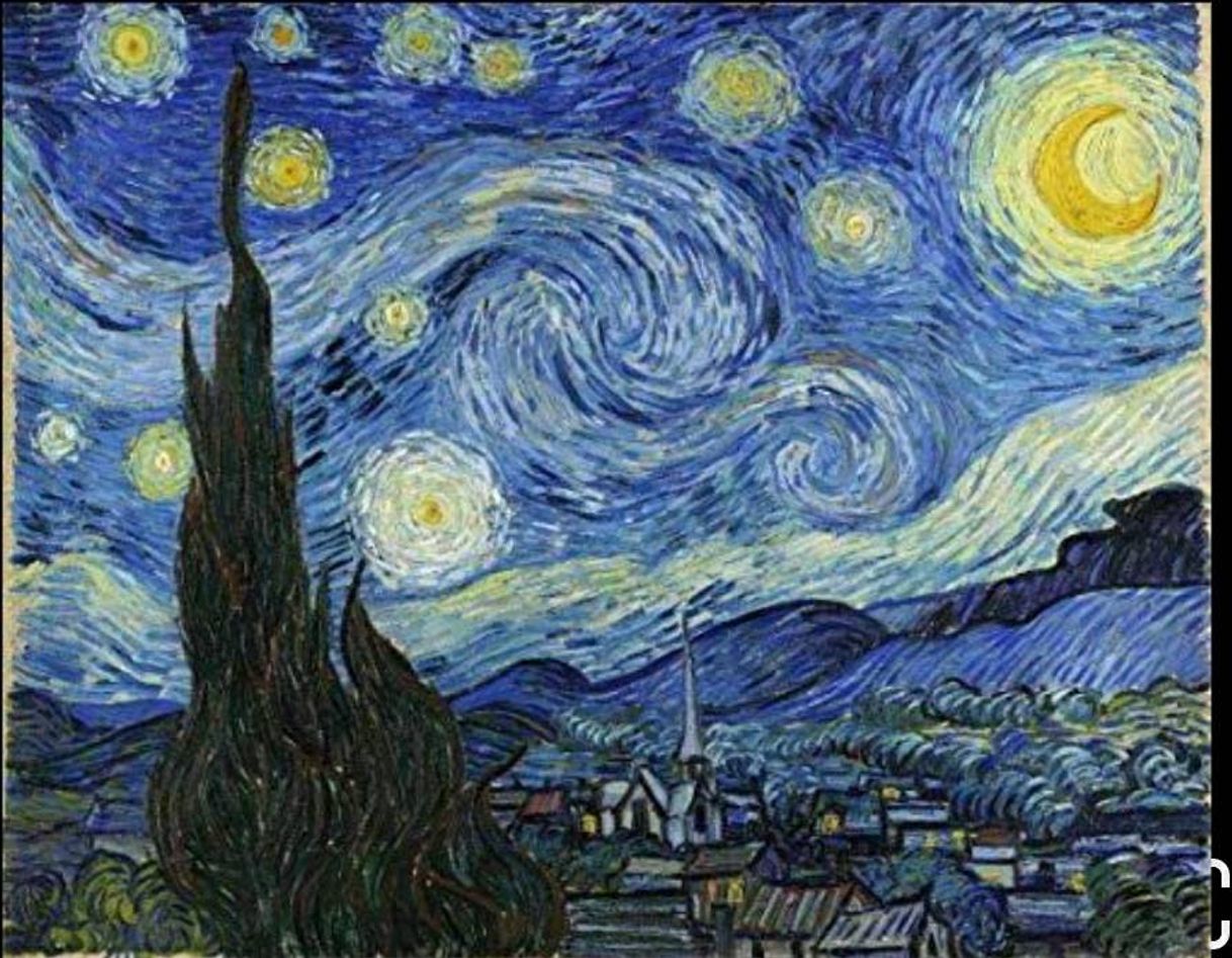 Moda Noite Estrelada, Vincent van Gogh 