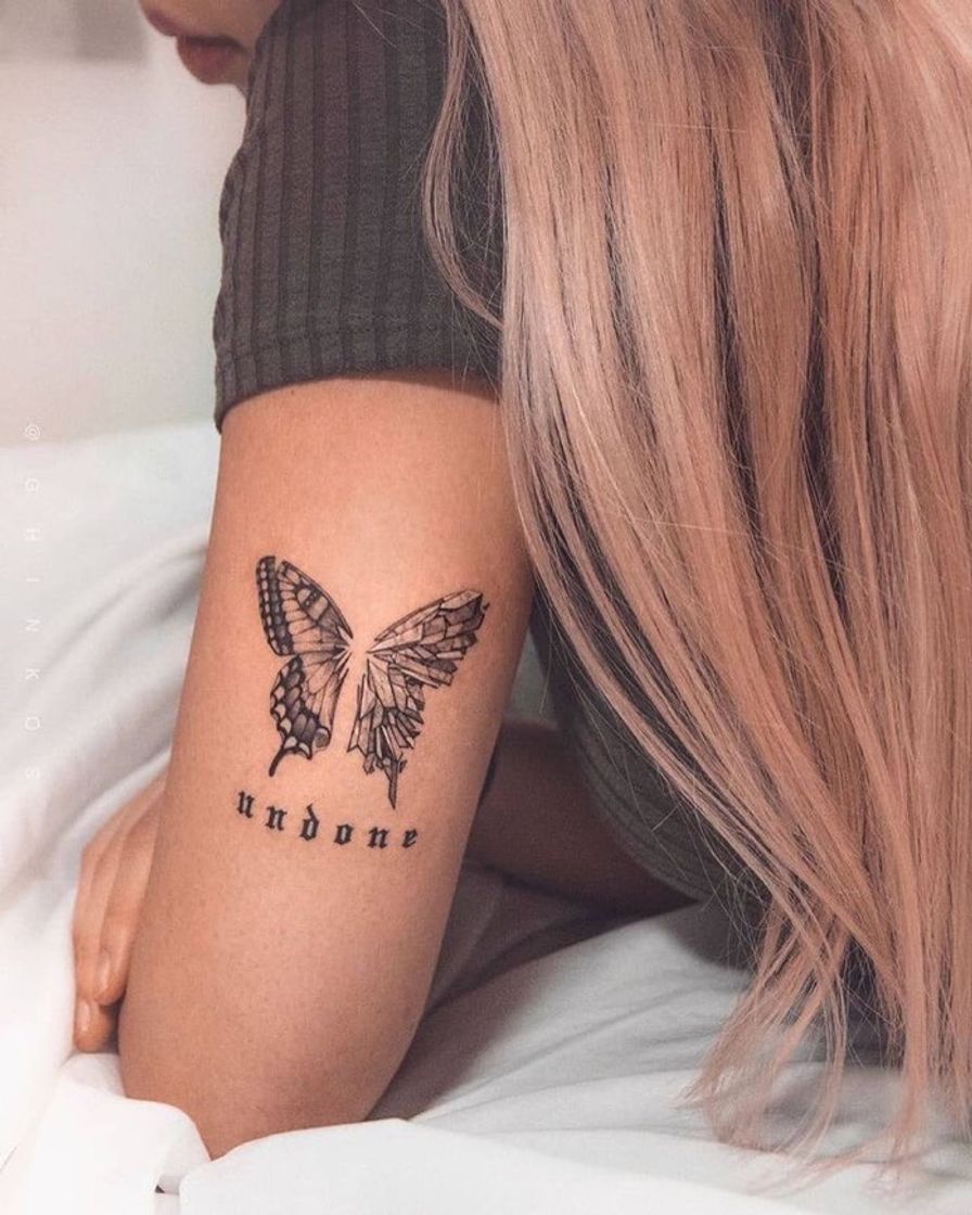 Moda Tatuagem de borboleta 