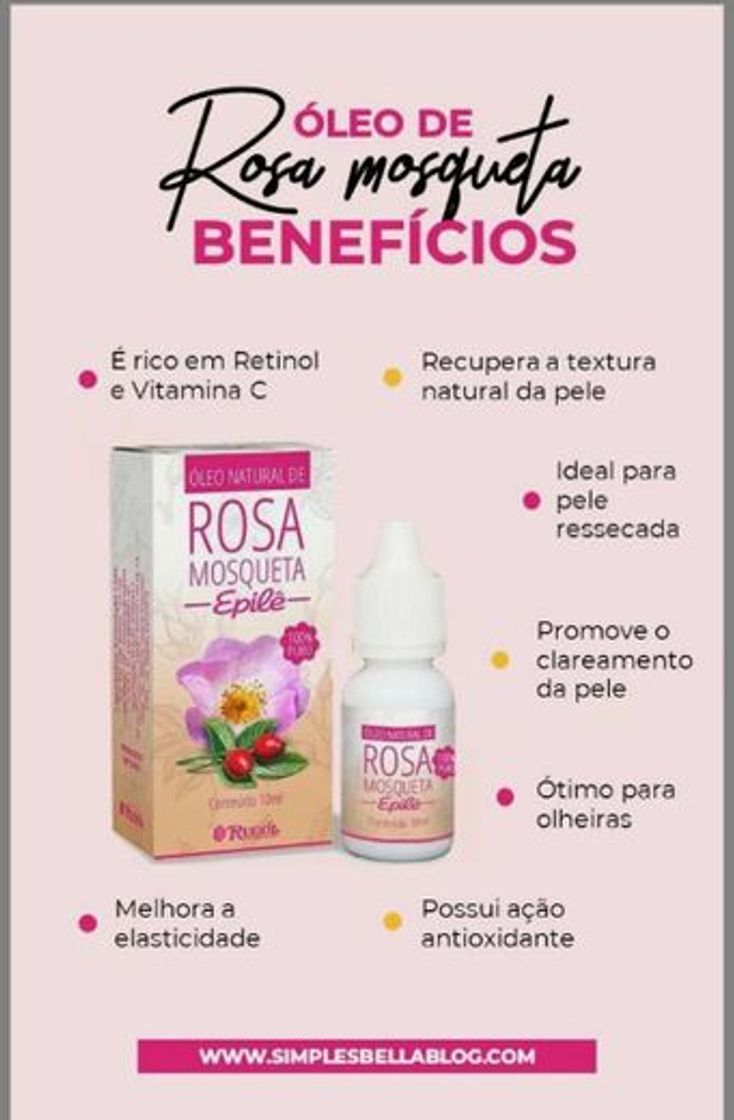 Moda Óleo de rosa mosqueta