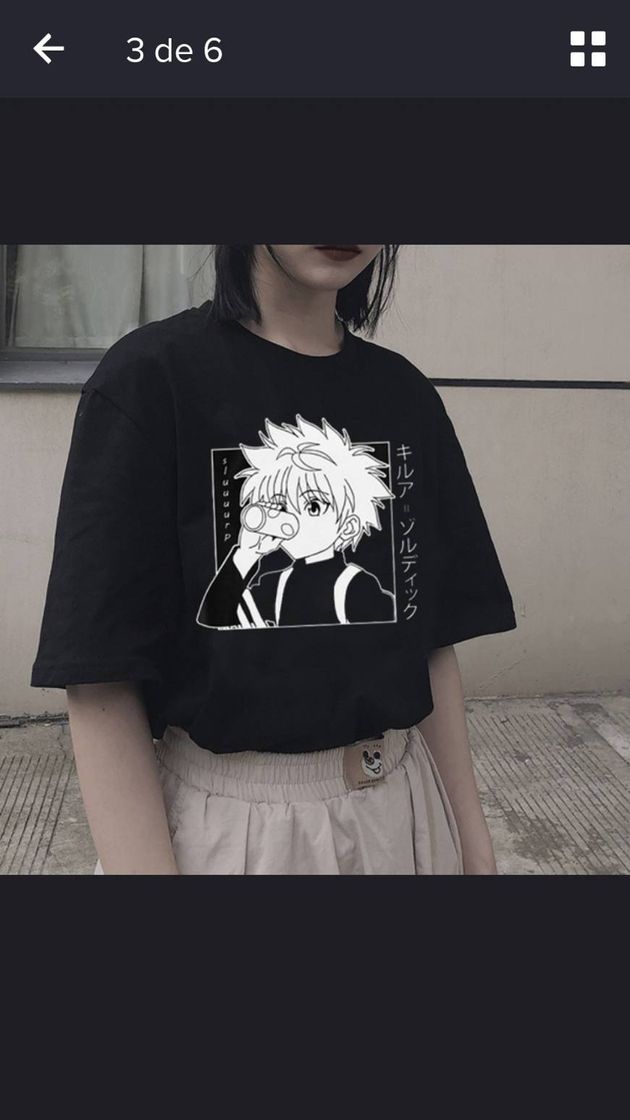 Fashion Camiseta de anime 