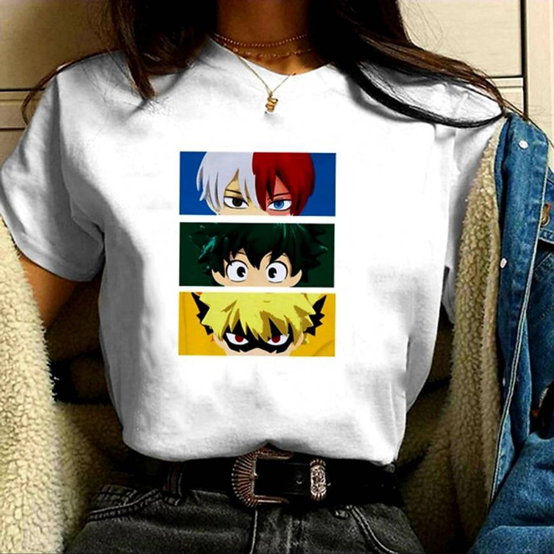 Fashion Camiseta de Boku no Hero 