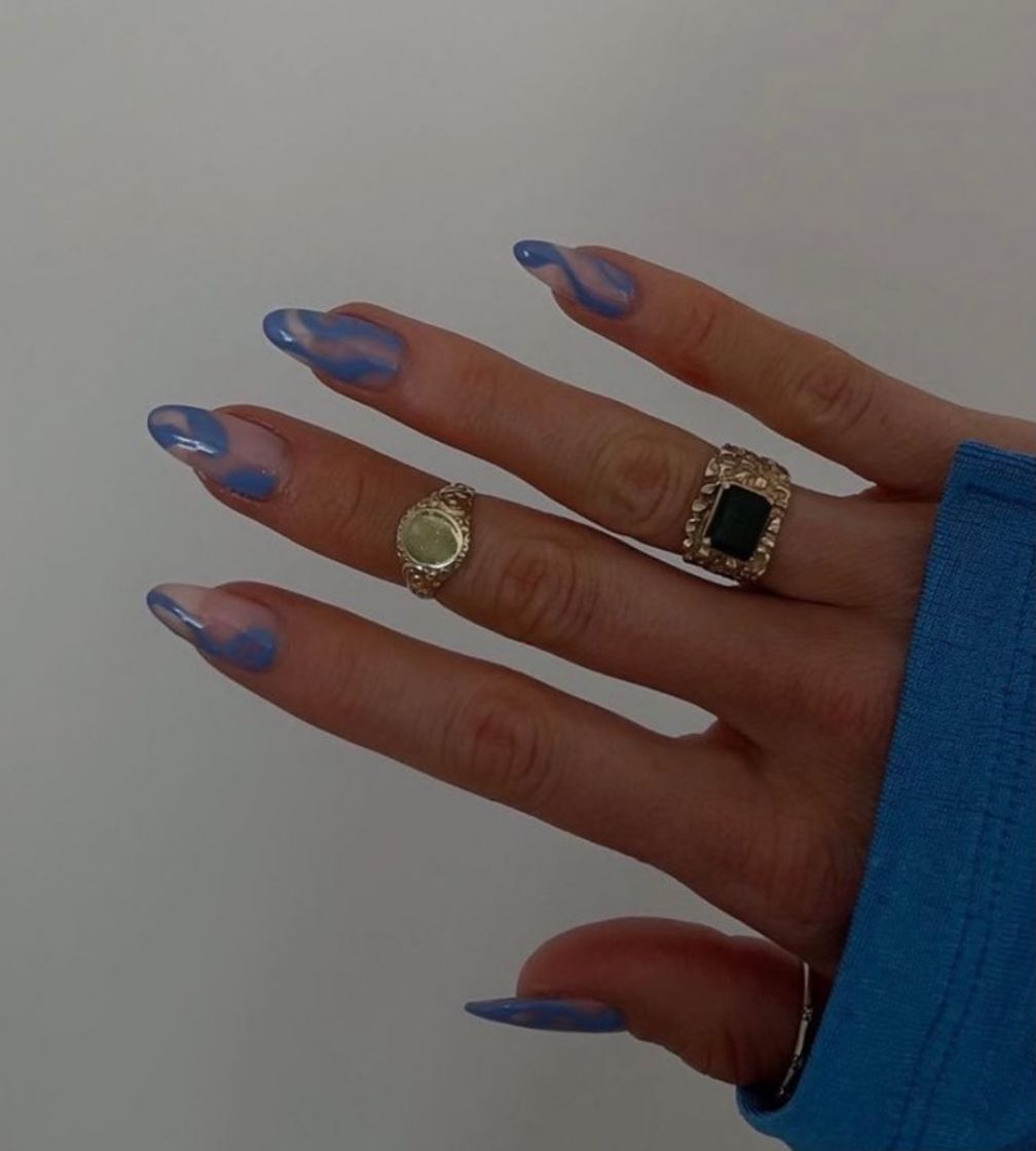 Fashion Blue nails