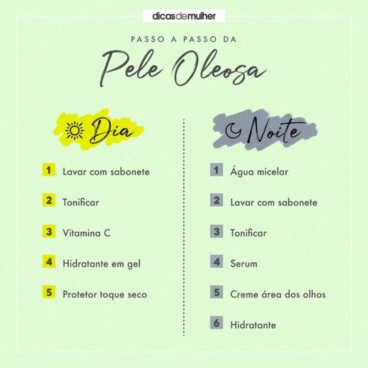 Sobre pele oleosa 🧖‍♀️