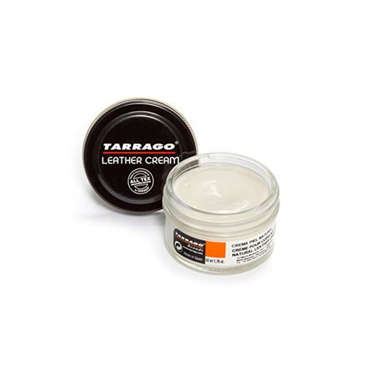 Tarrago Natural Leather Cream 50 ml, Zapatos y Bolsos Unisex adulto, Transparente