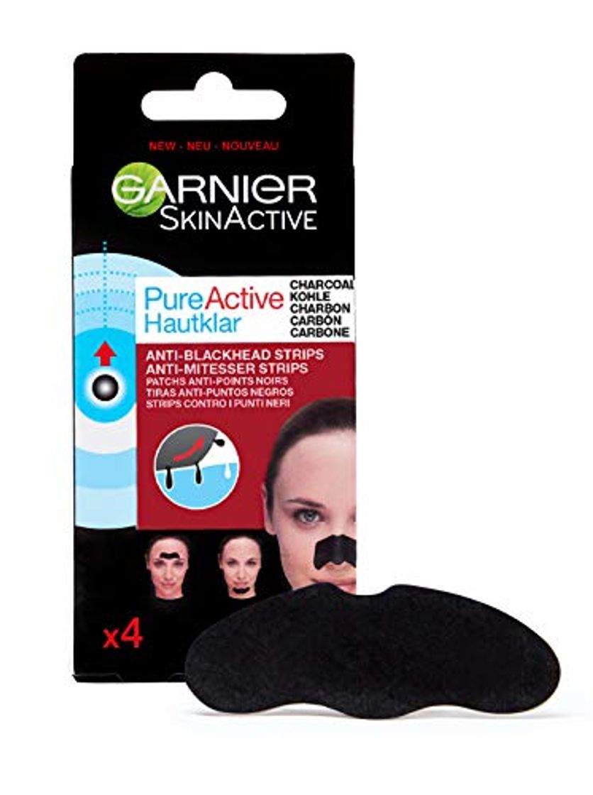 Social Garnier Skin Active PureActive Tiras De Carbono 