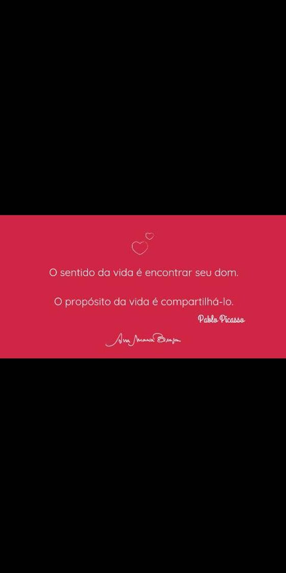 Fashion Uma linda frase motivacionail