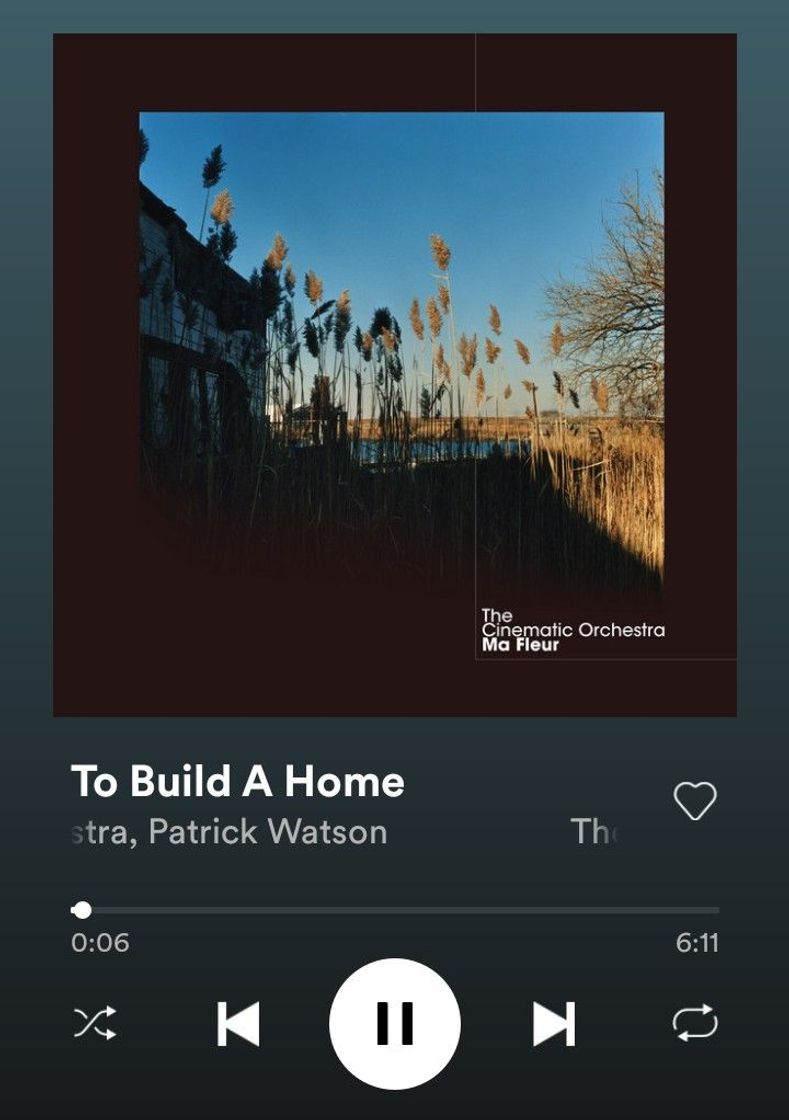 Canción To Build A Home