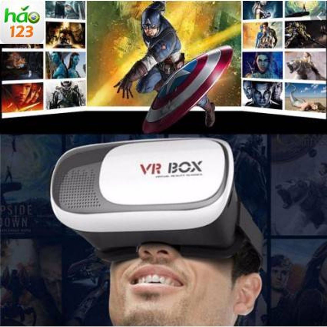 Moda Óculos Vr Box 2.0 Realidade Virtual + Controle Cardboard 3D