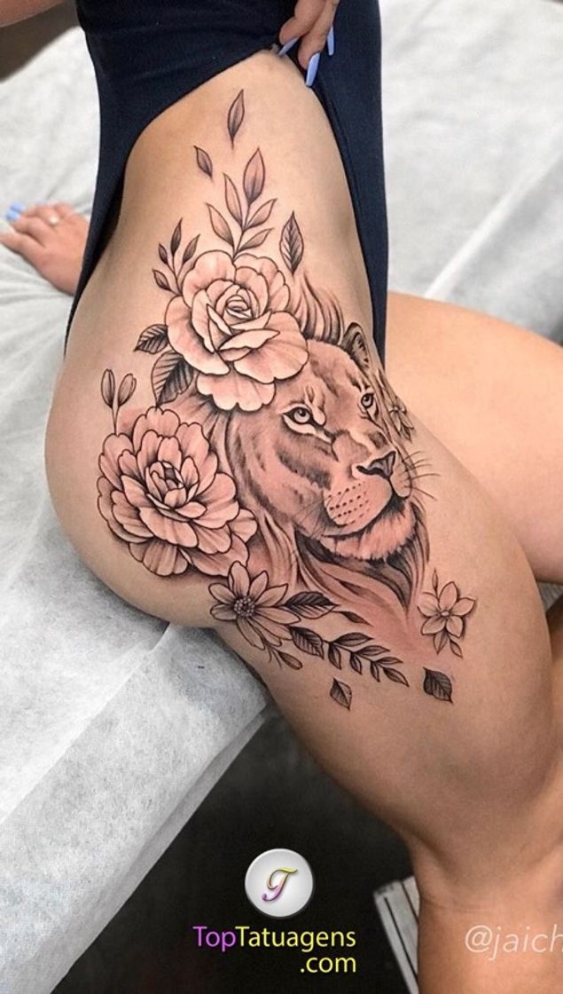 Moda Tattoo de leão 🦁