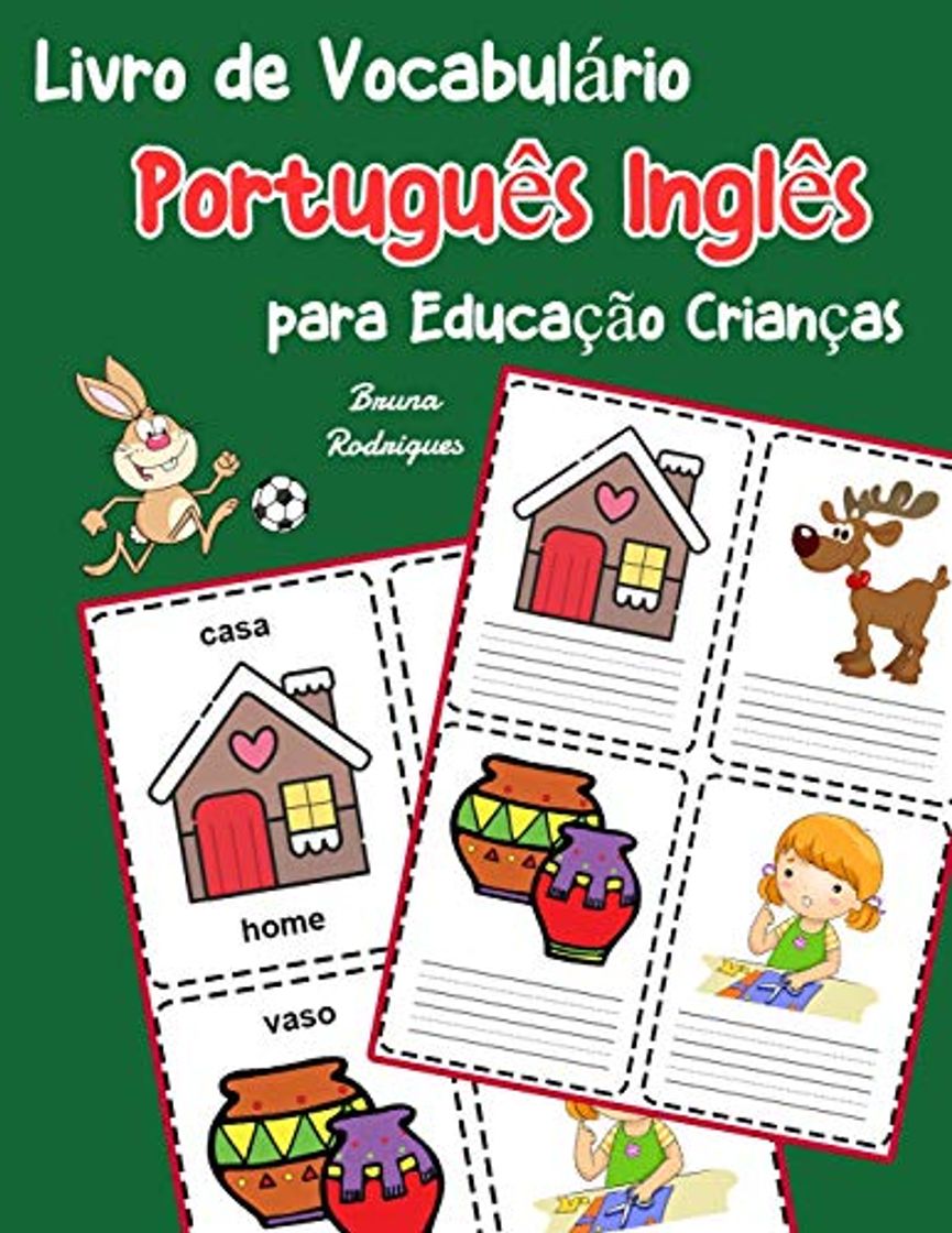 Libros Livro de Vocabulário Português Inglês para Educação Crianças: Livro infantil para aprender