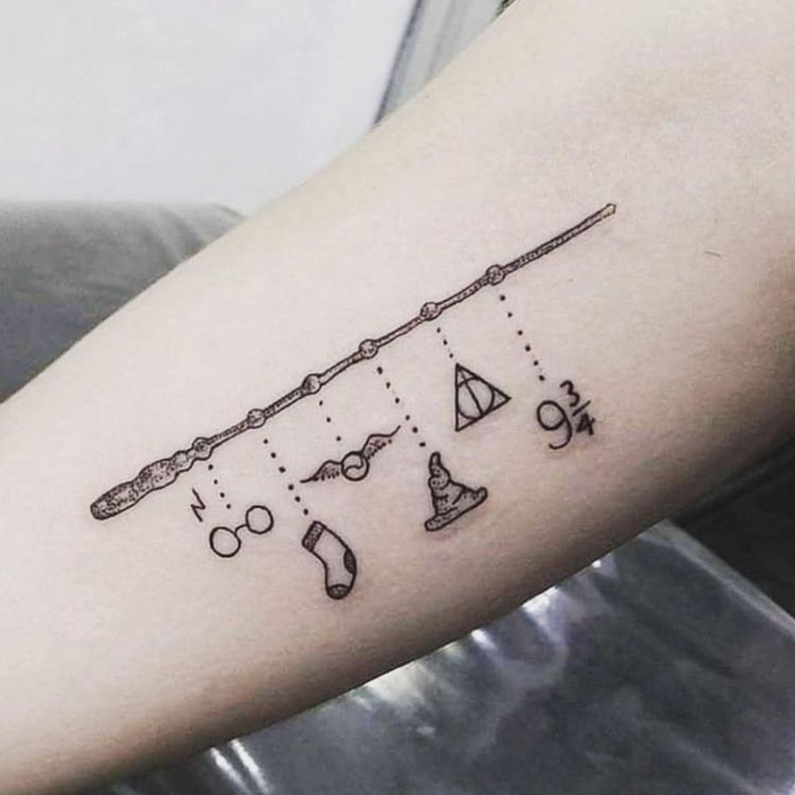 Moda Tattoo Harry Potter 