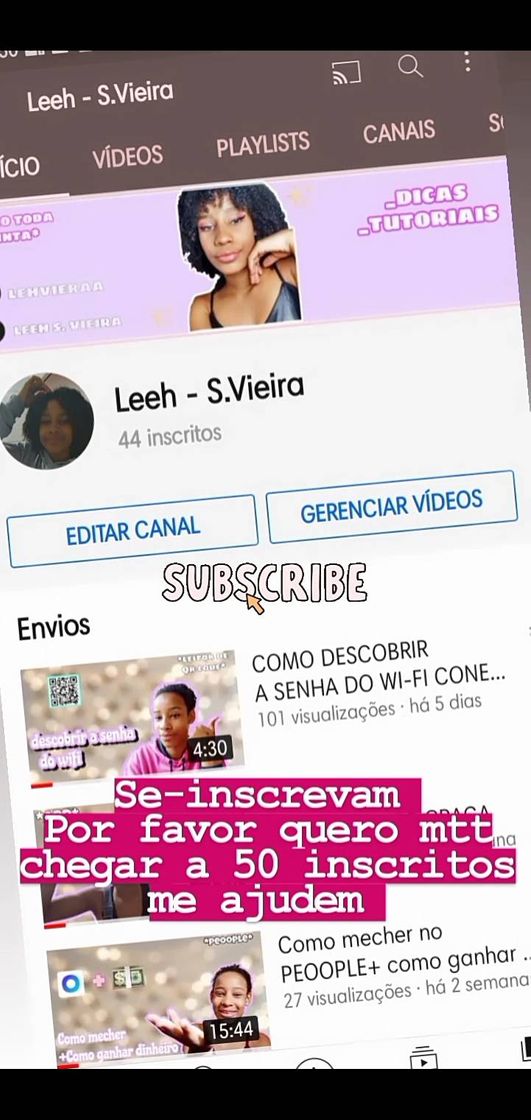 Social Meu canal