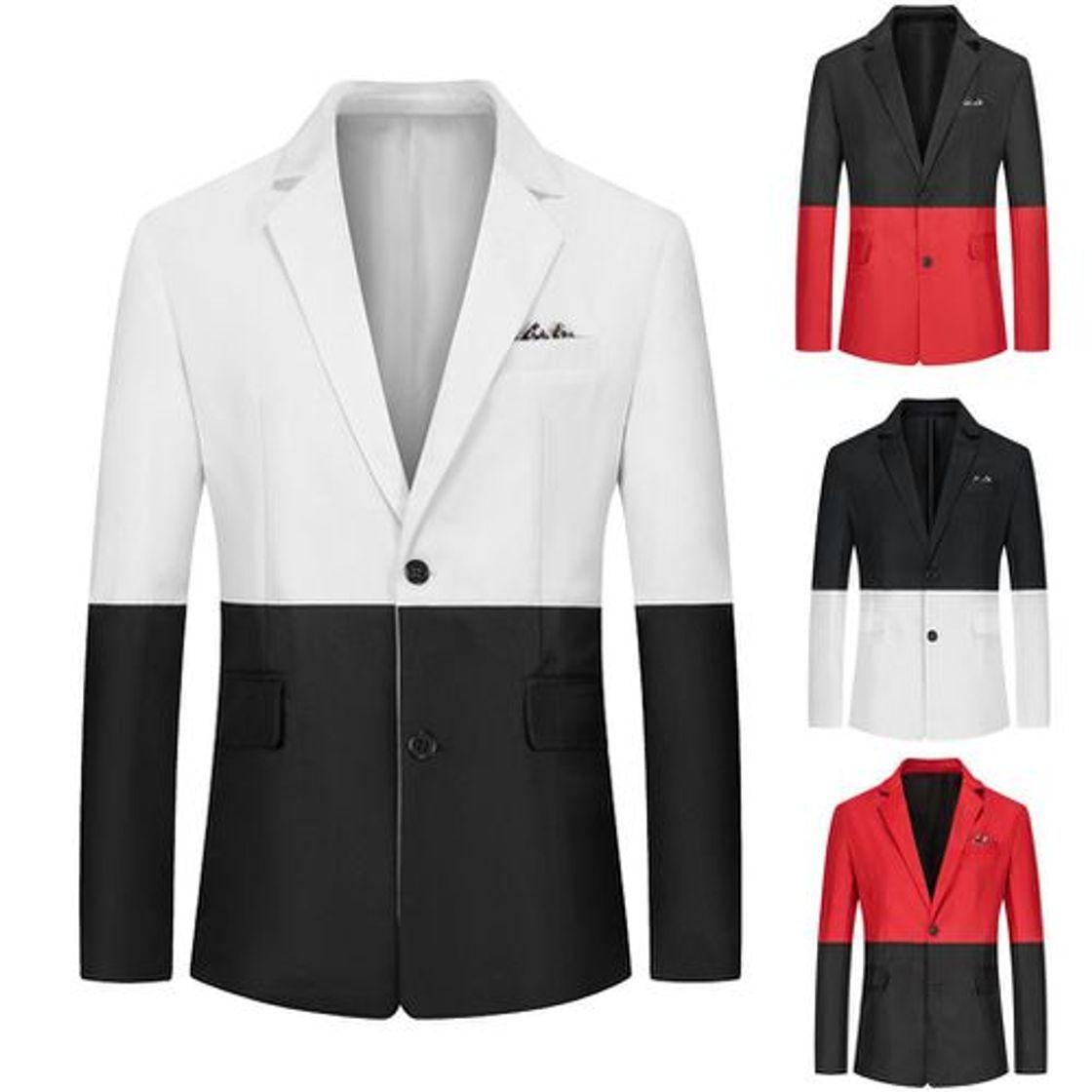 Fashion Longra 🍻 Traje de Abrigo de Hombre Outwear Tops Hombre Suave Elegante Casual Blazer sólido Negocio Fiesta de Boda