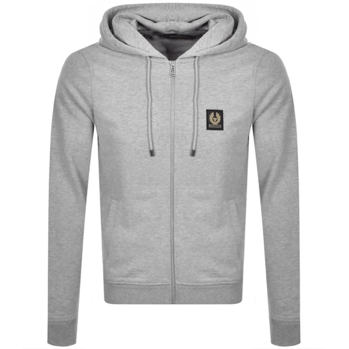 Belstaff Hoodie Grey Large