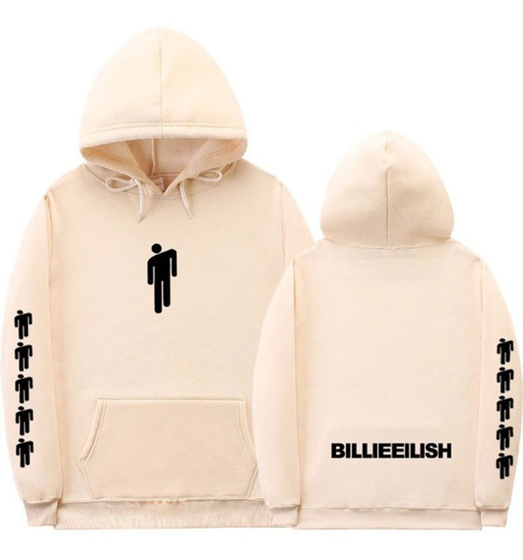 Producto Sudadera Billie Eilish beige claro