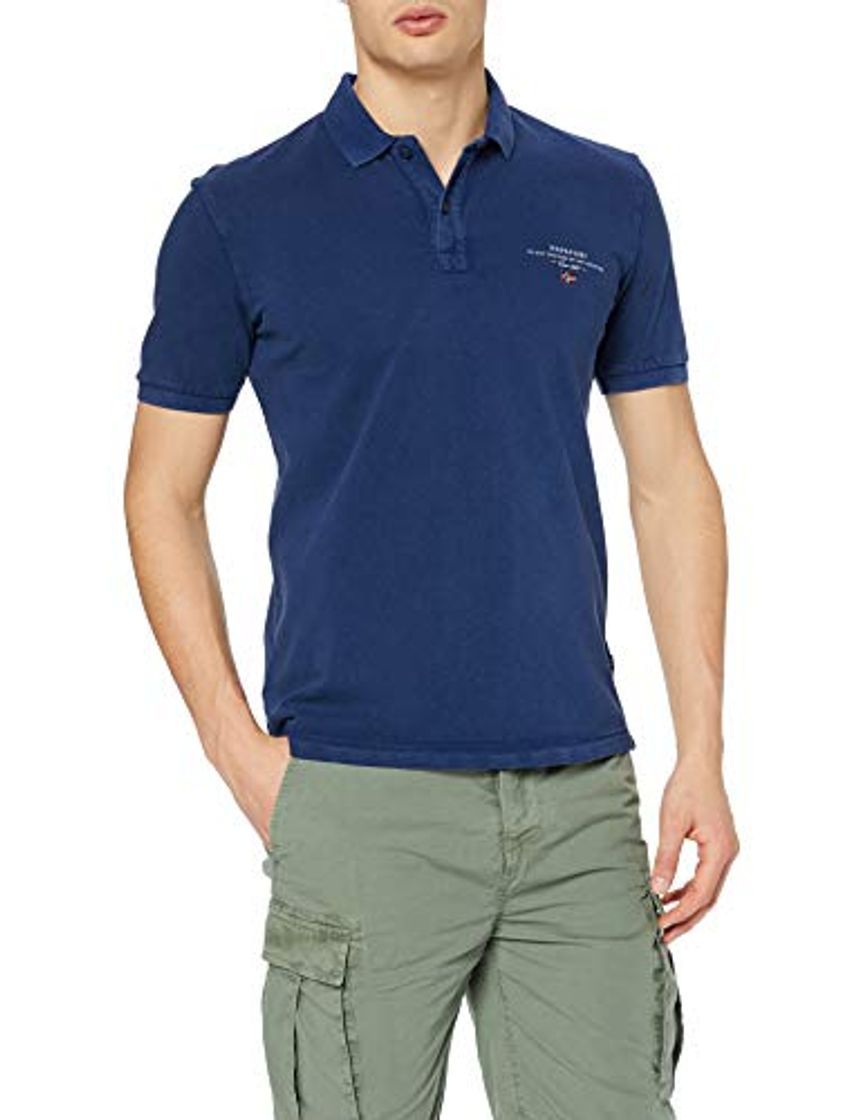 Fashion Napapijri Elbas 2 Polo, Azul