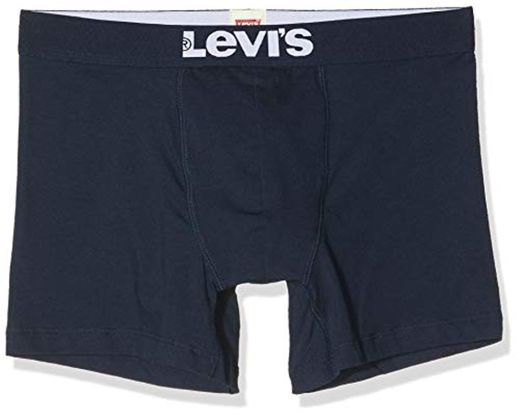 Levi ´S Hombre Solid Básico Calzoncillos Bóxer Ropa Interior en 2er Paquete