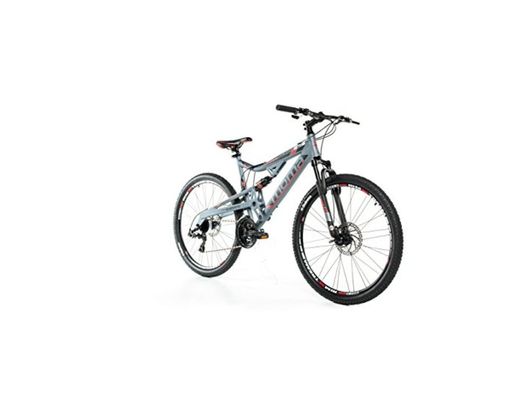 Moma Bikes Bicicleta Montaña MTB26 CLIMBER, 21vel, frenos V-Brake, llantas de aluminio,