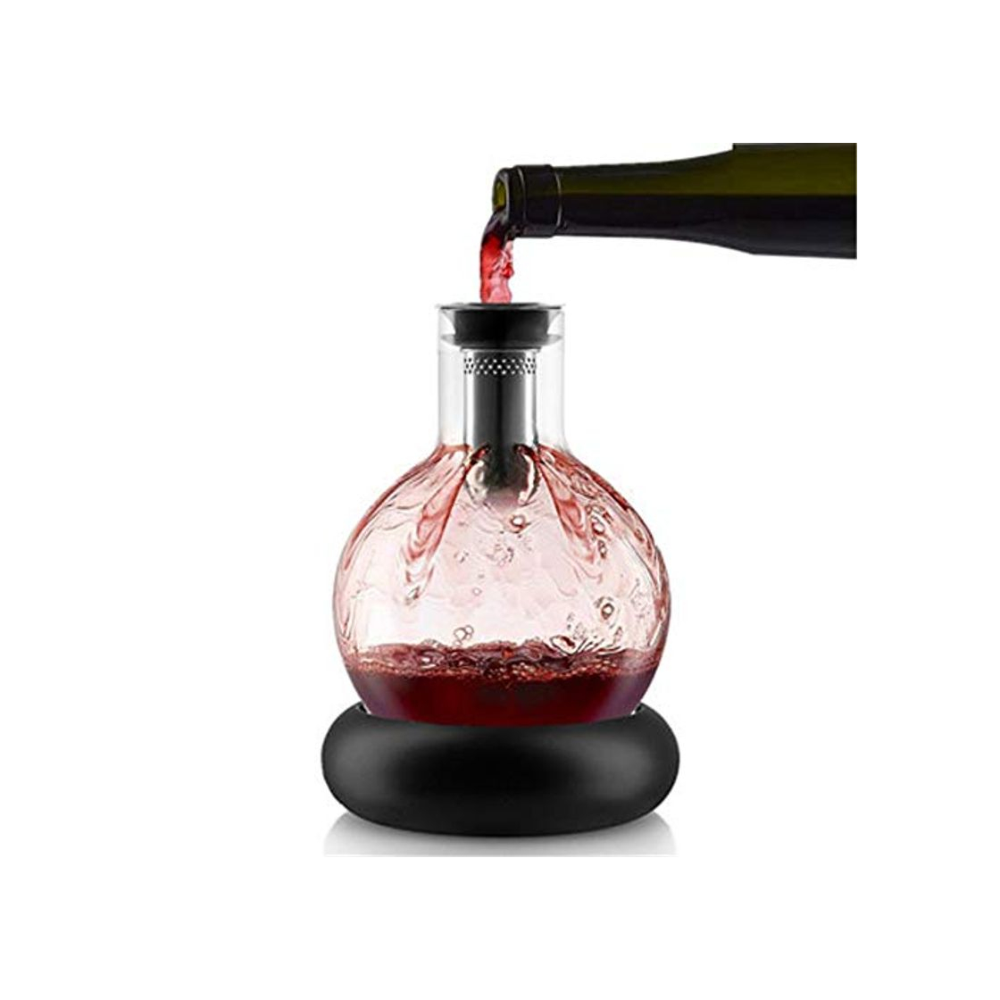 Social BU-SOH Whisky Decanter Filtro rápido hogar Vino Tinto Cascada Jarra del Vino