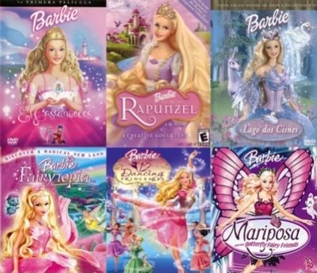 Moda Películas de Barbie y Princesas