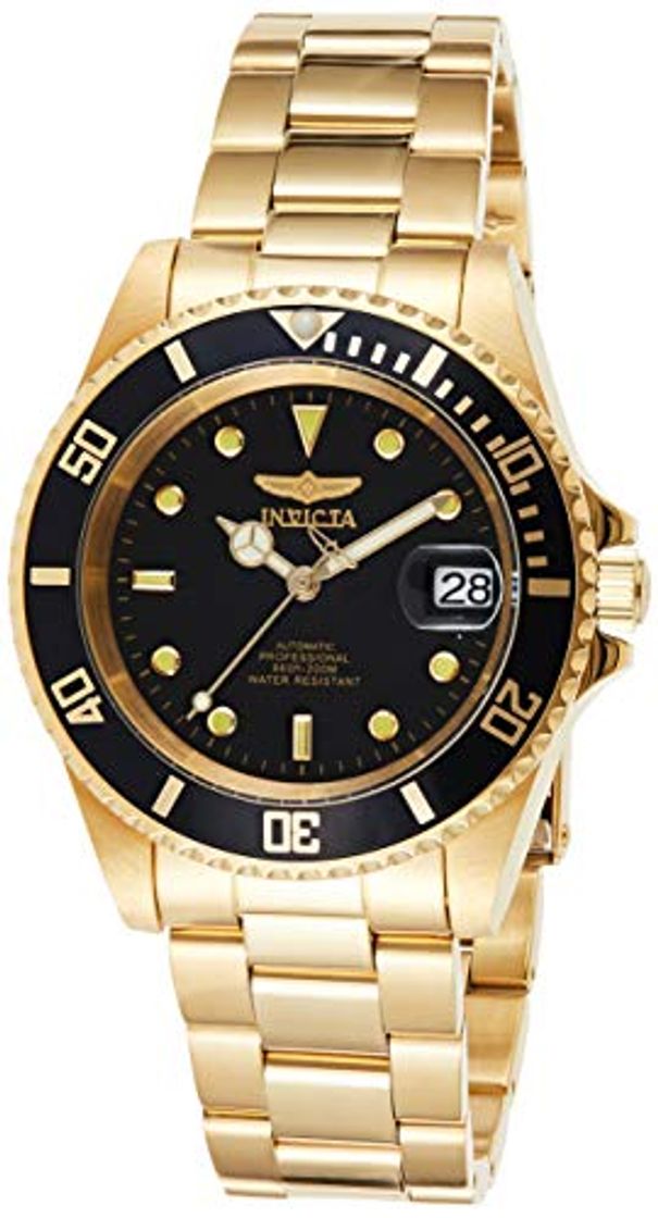 Social Invicta 8929OB Pro Diver Reloj Unisex acero inoxidable Automático Esfera negro