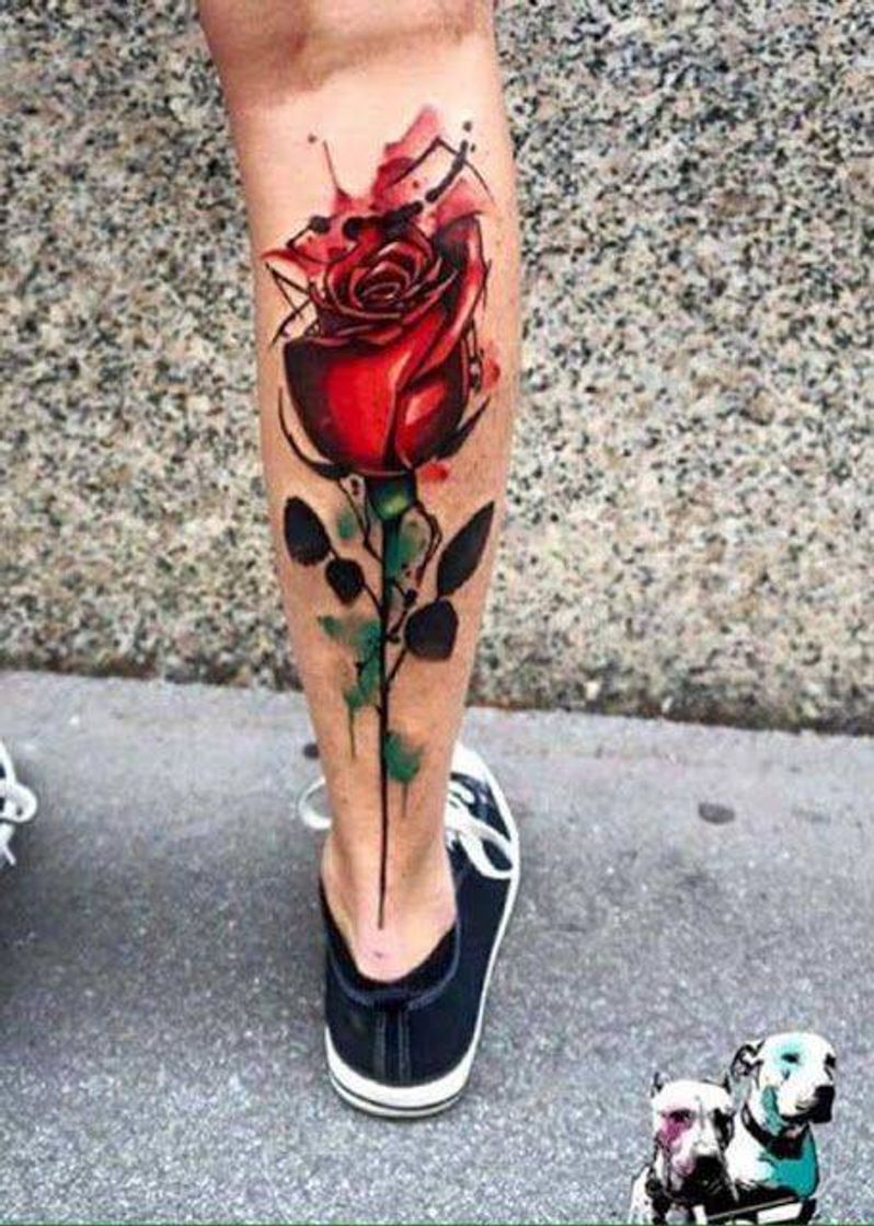 Social Tattoo ideia, rosa.
