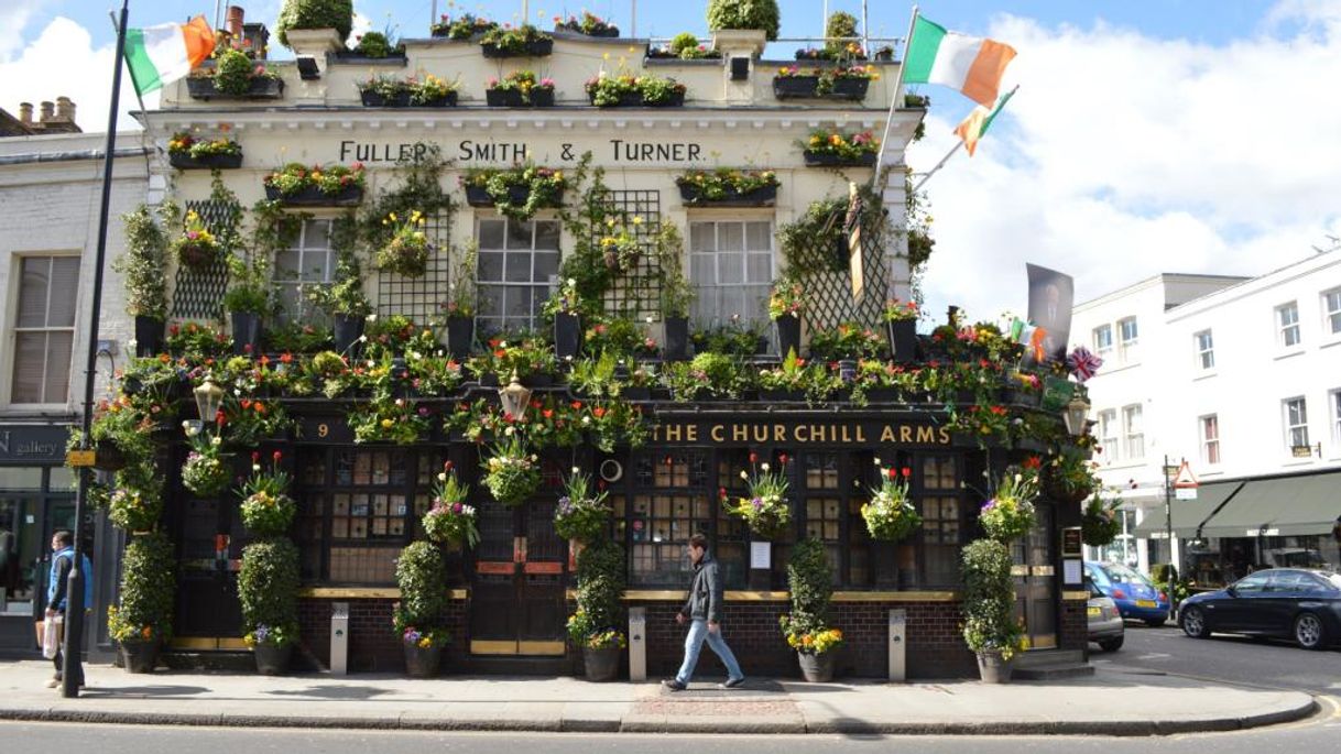 Restaurants The Churchill Arms