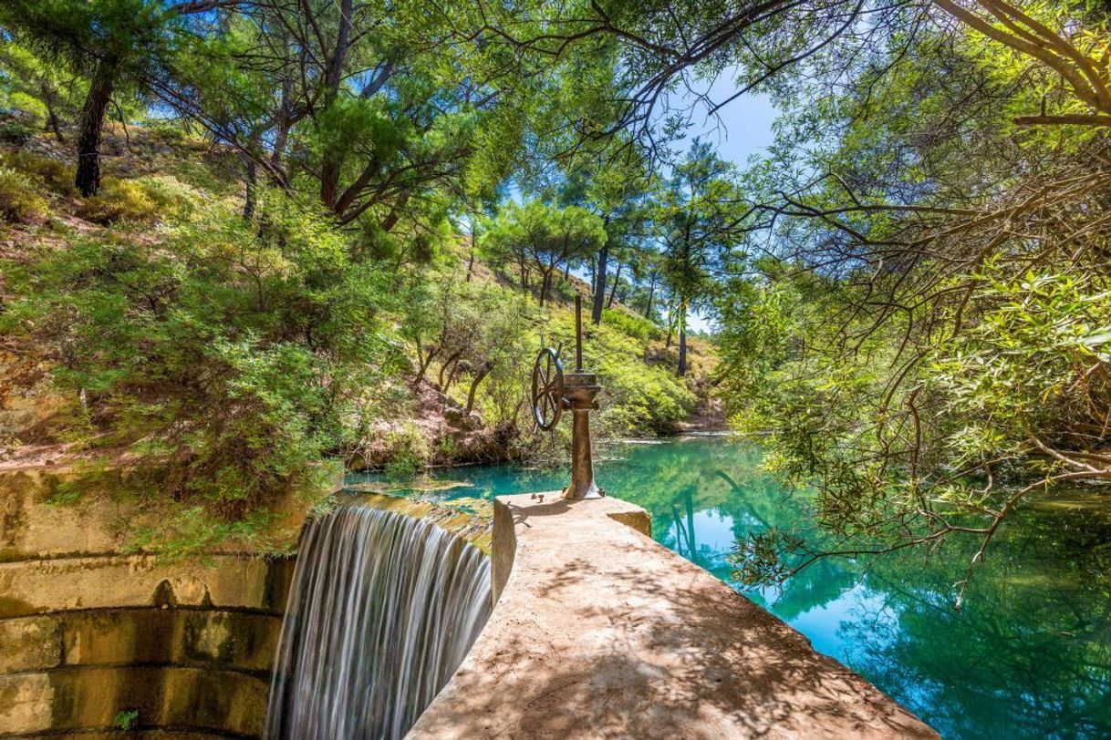 Place Seven Springs Waterfall