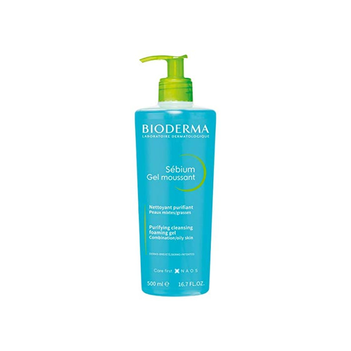 Belleza BIODERMA SEBIUM gel moussant nettoyant purifiant 500 ml