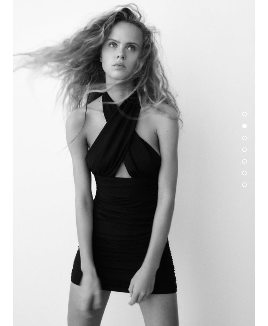 Social VESTIDO DRAPEADO