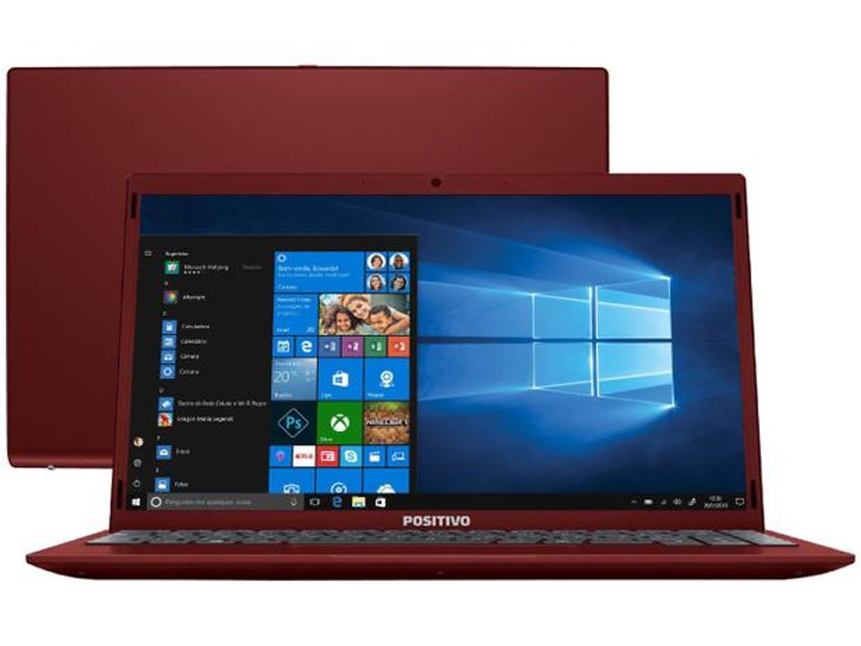 Products Notebook Positivo Motion Red Q464C Intel Atom

