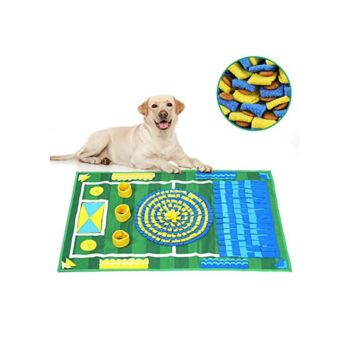YOUTHINK Snuffle Mat para Perros Alfombra Olfato Perro Mat Mascotas Que fomenta