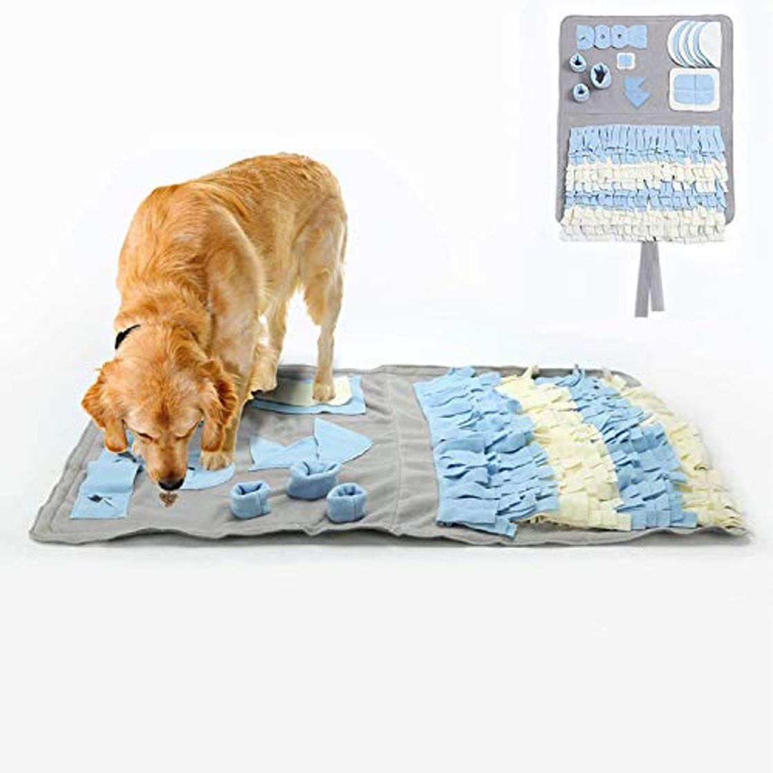 Lugar YAMI Snuffle Mat para Perros Alfombrilla de Entrenamiento para Perros Hecha a