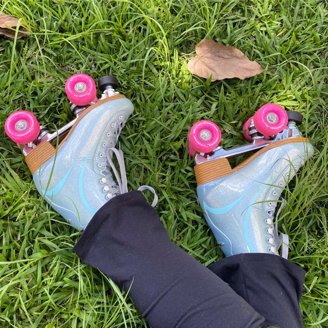 Fashion Meu patins traxart brilliant 💗🛼 amei, perfeito.