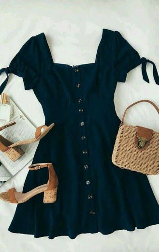Cute combination and beautiful dress