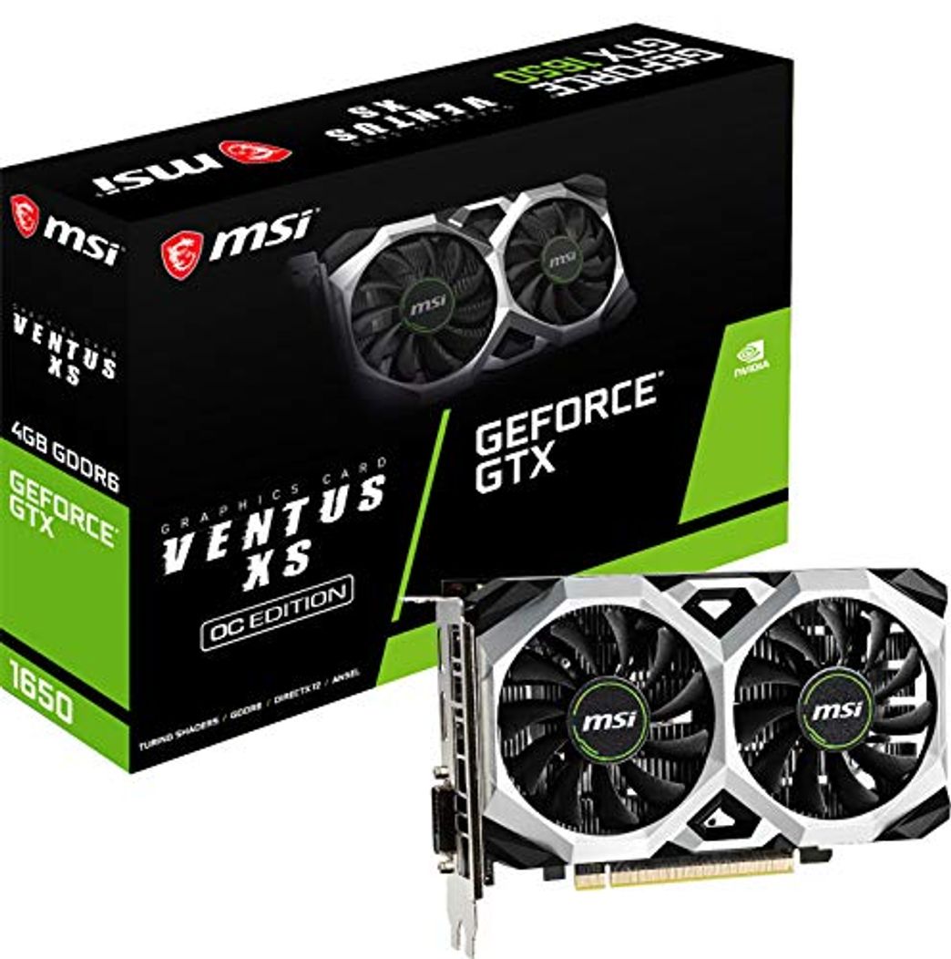 Electronic MSI - GeForce GTX 1650 D6 VENTUS XS OC Tarjeta Gráfica