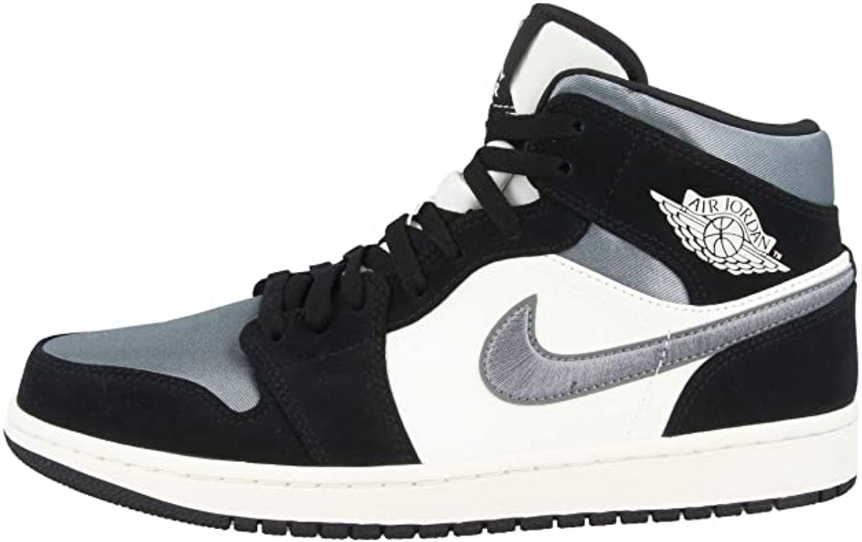 Product Nike Air Jordan 1 Mid Se, Zapatos de Baloncesto para Hombre, Negro