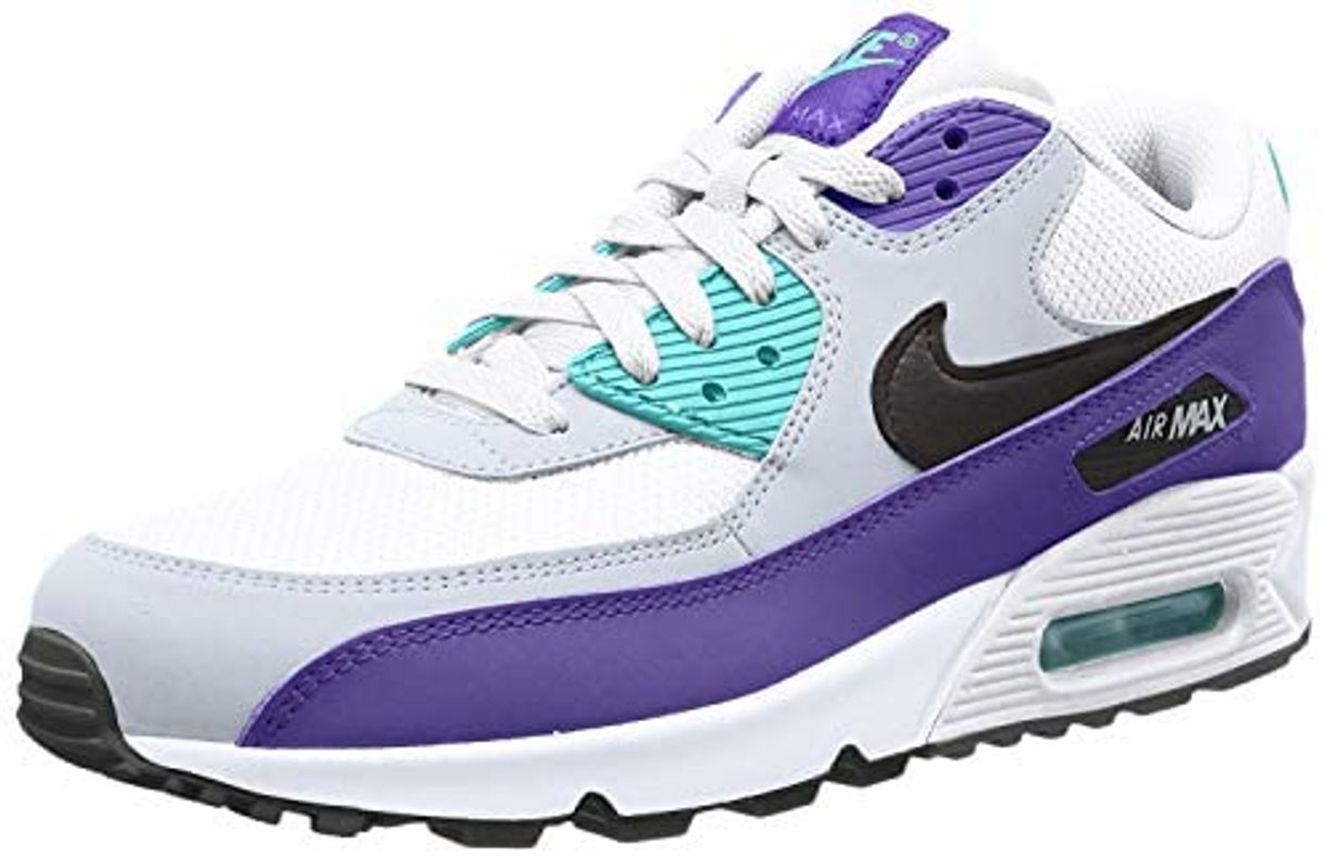 Social Nike Air MAX 90 Essential, Zapatillas de Gimnasia para Hombre, Blanco