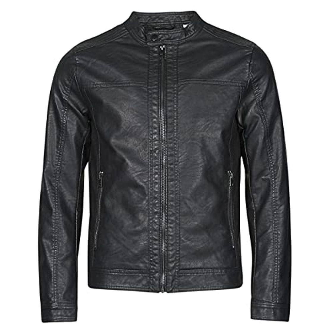 Fashion Jack & Jones Jjewarner Jacket Noos Chaqueta de Cuero sinttico