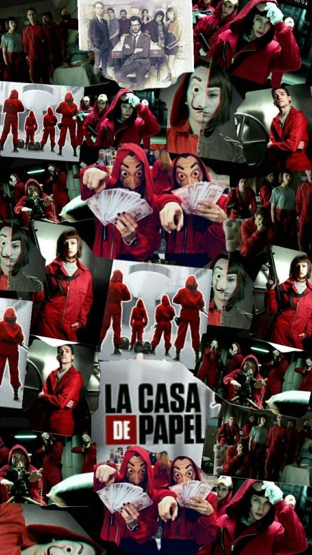 Moda Lá casa de papel🔥❤