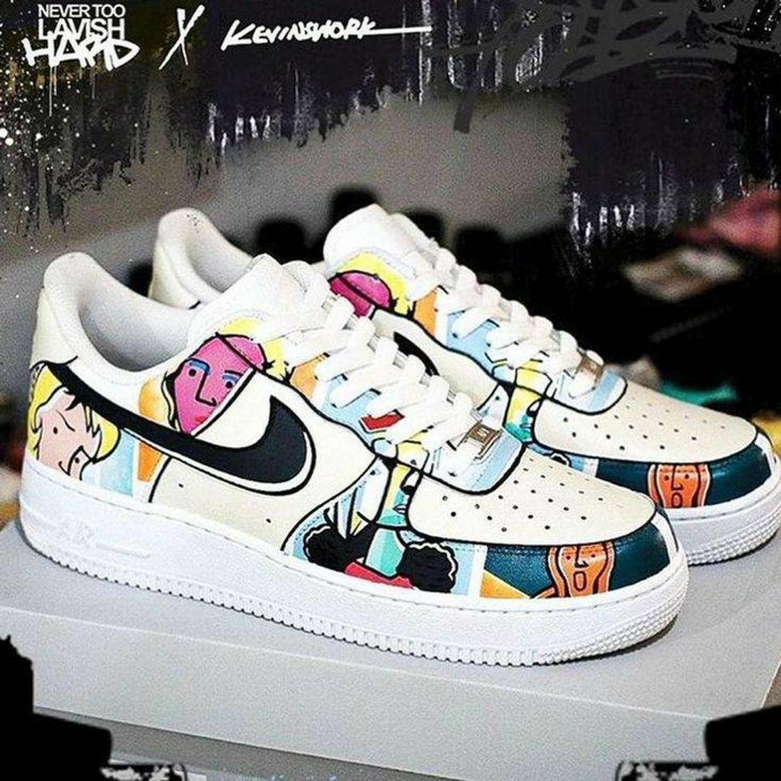 Social N  I K E | Air Force 1 Custom