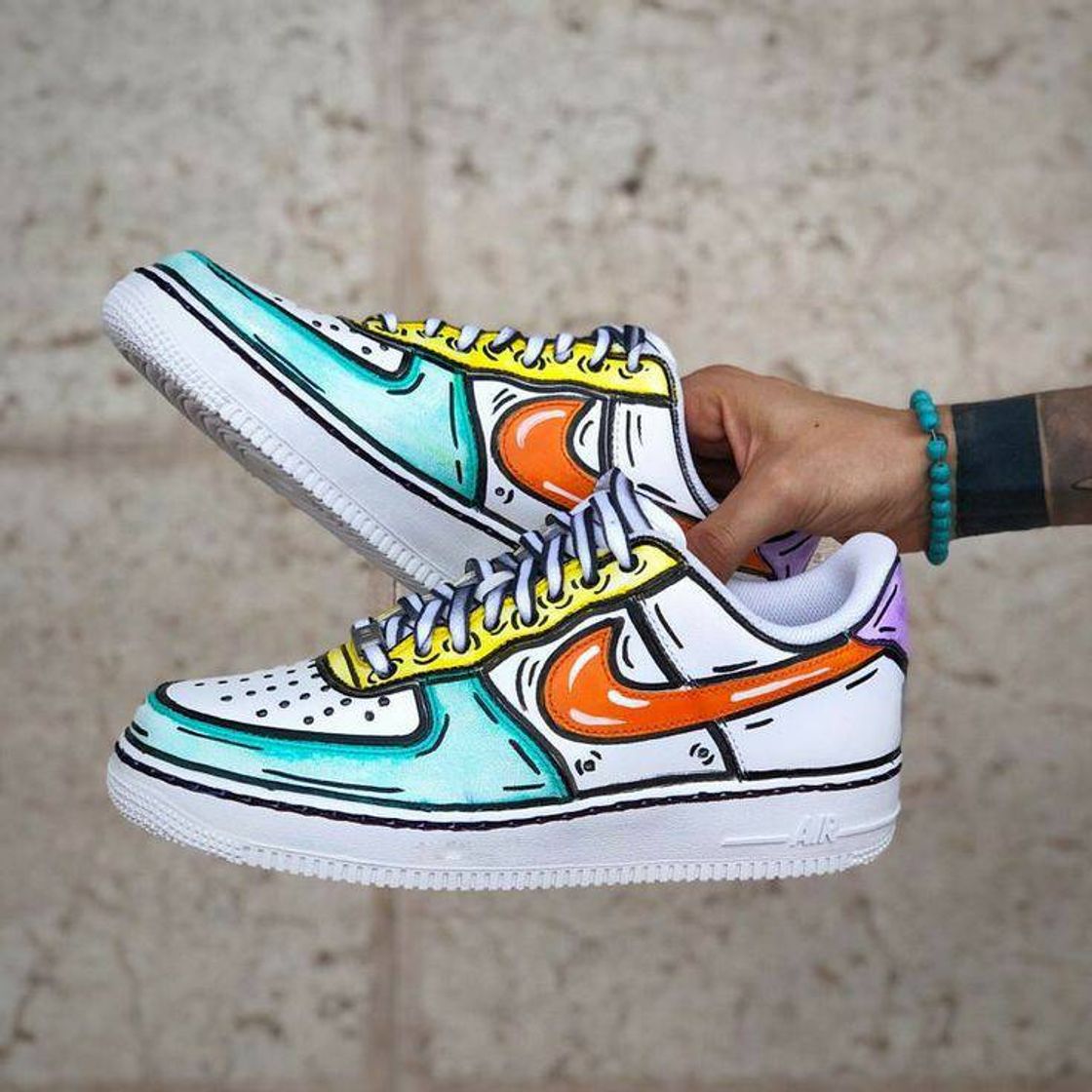 Social N I K E | AF1 Custom "Cartoon"