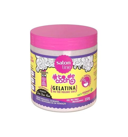 Gelatina para cabelo Salon line