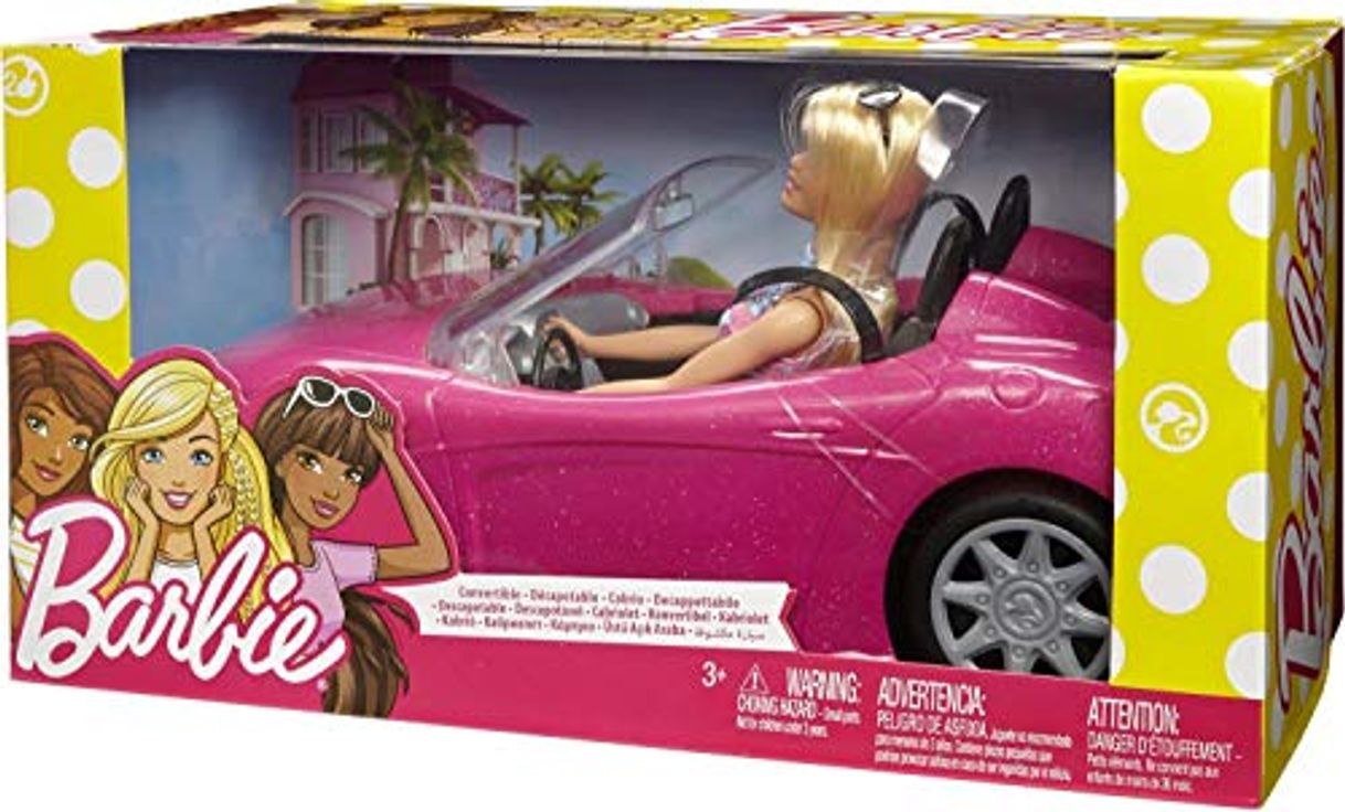 Producto Barbie Muñeca y su coche descapotable