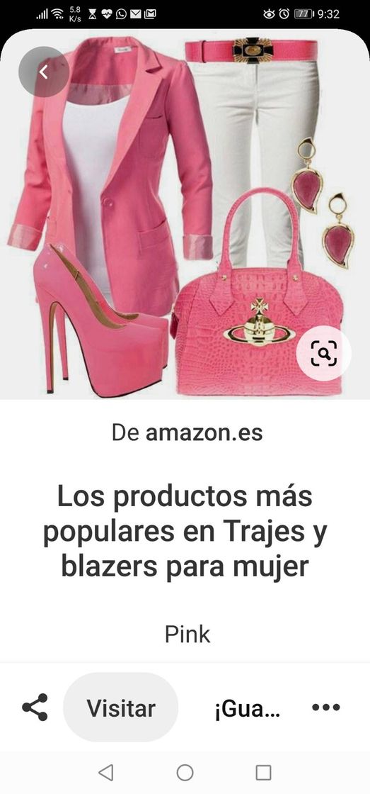 Producto Outfit rosa