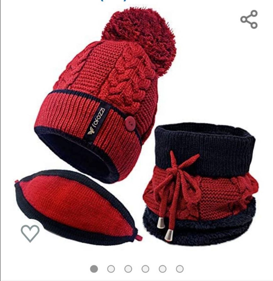 Moda Gorro rojo❤️