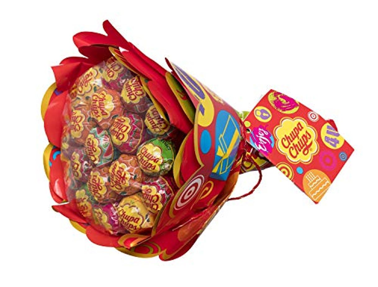 Products Chupa Chups Caramelo con Palo de Sabores Variados Flower Bouquet